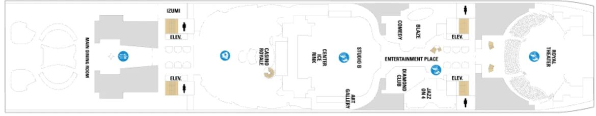 RCI Oasis Of The Seas Deck Plan 4