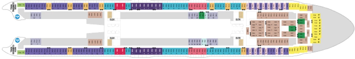 RCI Oasis Of The Seas Deck Plan 7