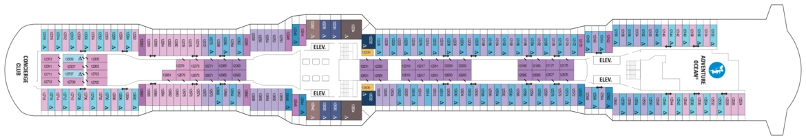 RCI Quantum Of The Seas Deck Plan 12