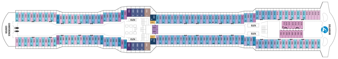 RCI Quantum Of The Seas Deck Plan 13