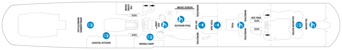 RCI Quantum Of The Seas Deck Plan 14