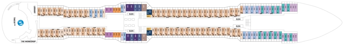 RCI Quantum Of The Seas Deck Plan 6