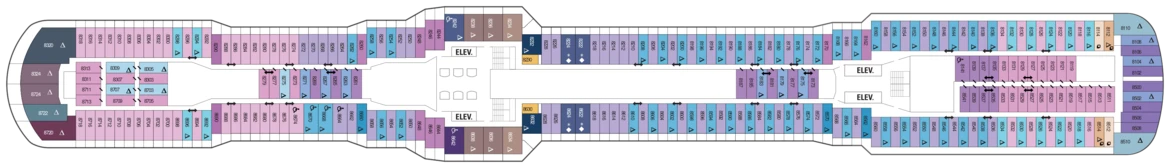 RCI Quantum Of The Seas Deck Plan 8