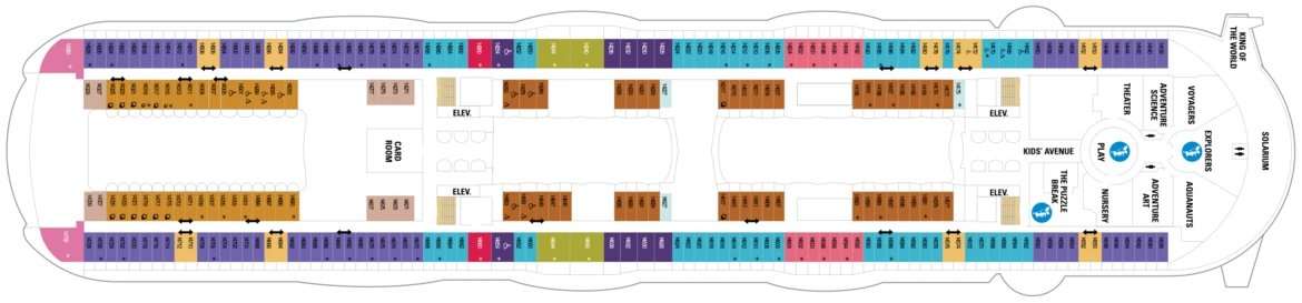 RCI Harmony Of The Seas Deck Plan 14