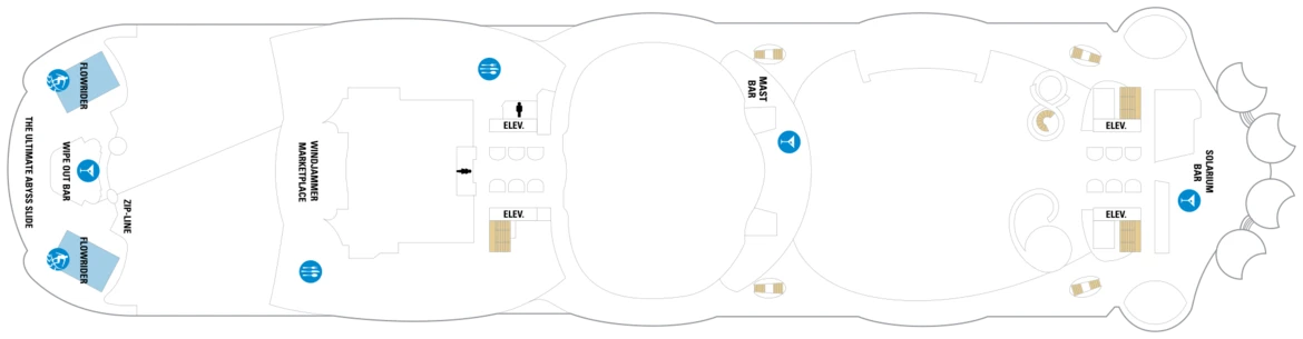 RCI Harmony Of The Seas Deck Plan 16