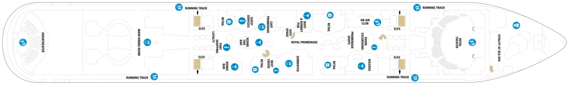 RCI Harmony Of The Seas Deck Plan 5