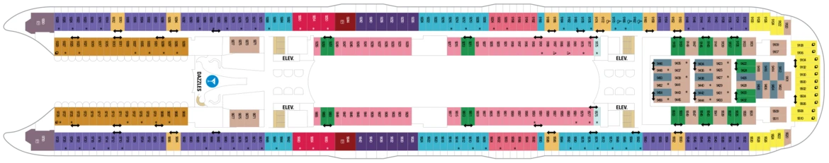 RCI Harmony Of The Seas Deck Plan 9