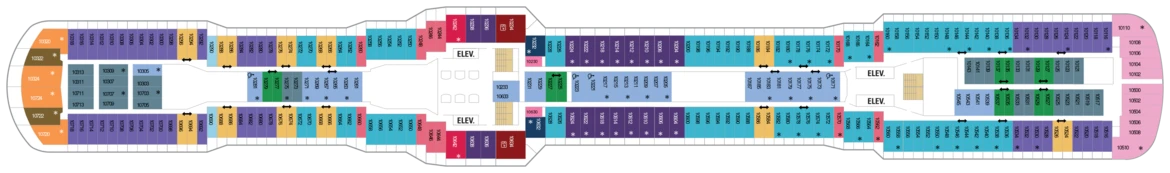 RCI Ovation Of The Seas Deck Plan 10