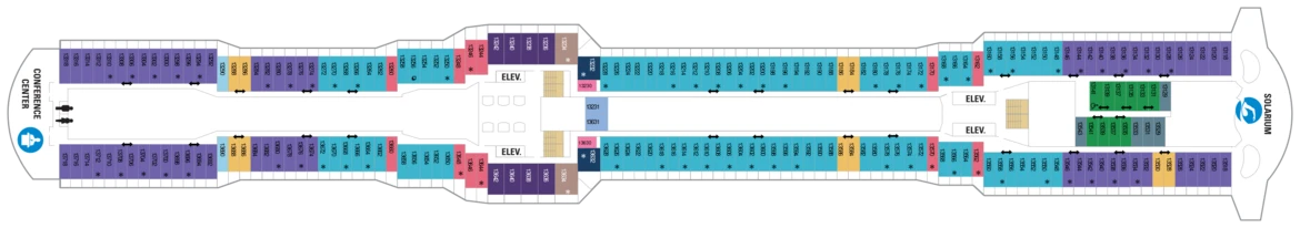 RCI Ovation Of The Seas Deck Plan 13