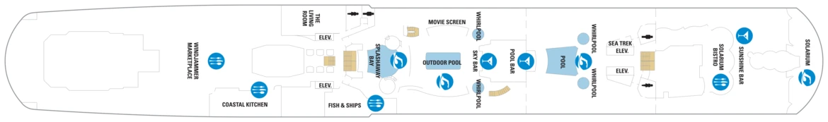 RCI Ovation Of The Seas Deck Plan 14