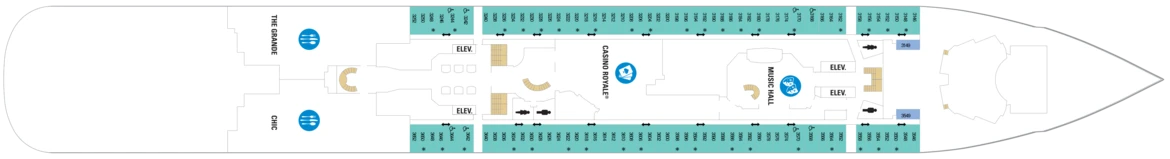 RCI Ovation Of The Seas Deck Plan 3