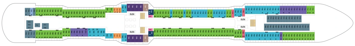 RCI Ovation Of The Seas Deck Plan 7