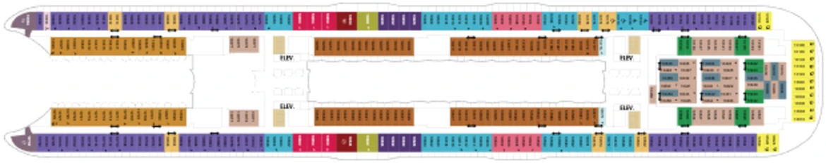 RCI Symphony Of The Seas Deck Plan 10