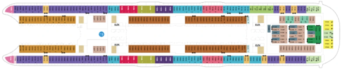 RCI Symphony Of The Seas Deck Plan 11