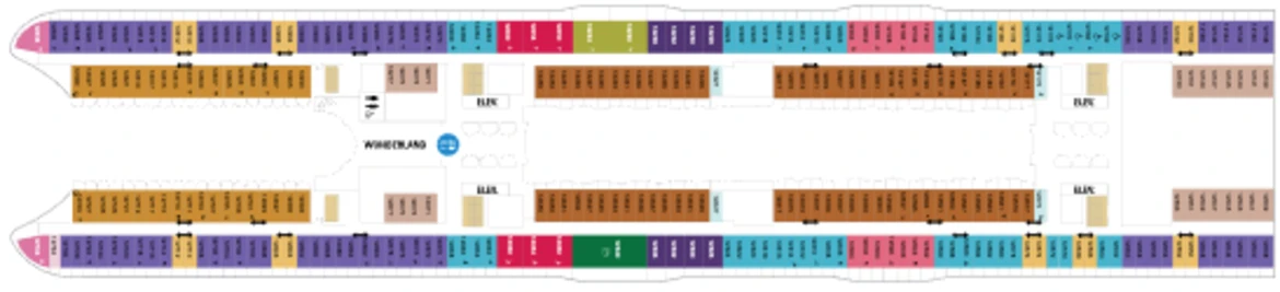 RCI Symphony Of The Seas Deck Plan 12