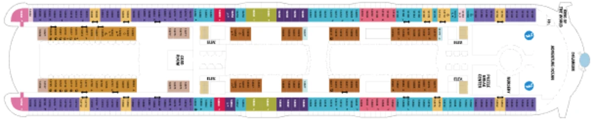 RCI Symphony Of The Seas Deck Plan 14