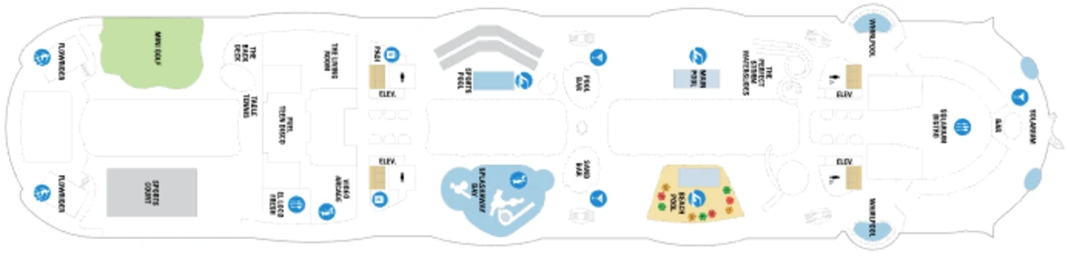 RCI Symphony Of The Seas Deck Plan 15