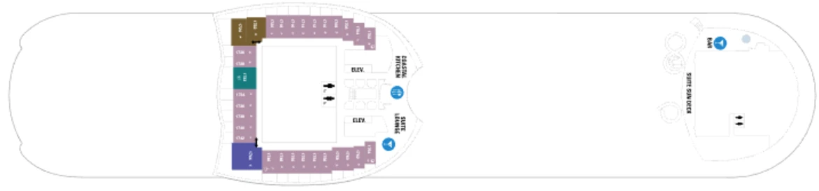 RCI Symphony Of The Seas Deck Plan 17