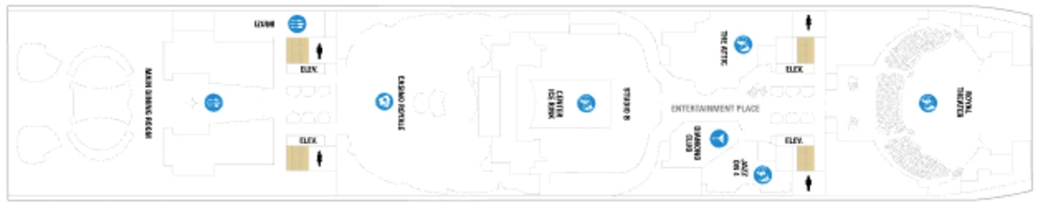 RCI Symphony Of The Seas Deck Plan 4
