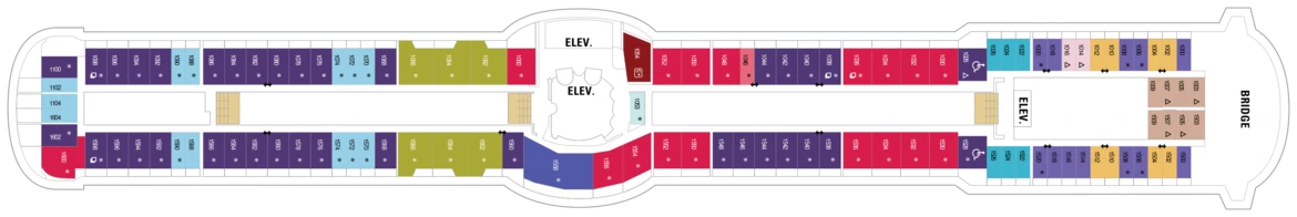 RCI Brilliance Of The Seas Deck Plan 10