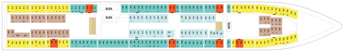 RCI Brilliance Of The Seas Deck Plan 3