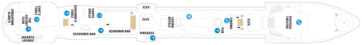 RCI Brilliance Of The Seas Deck Plan 6