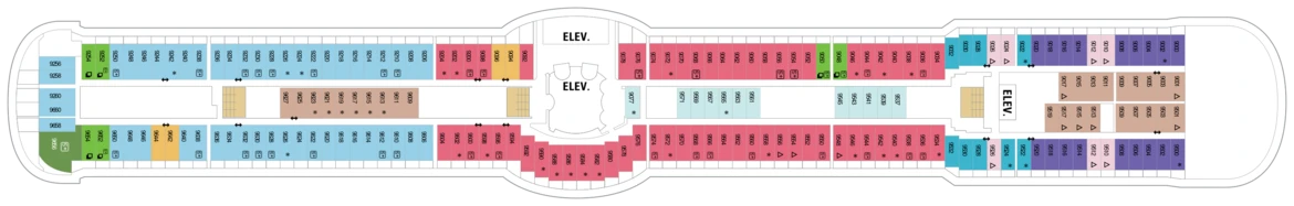 RCI Brilliance Of The Seas Deck Plan 9