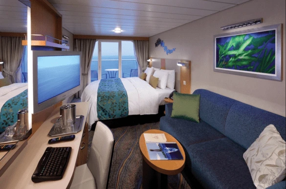 RCI Serenade Of The Seas Ocean View Stateroom With Balcony Guarantee