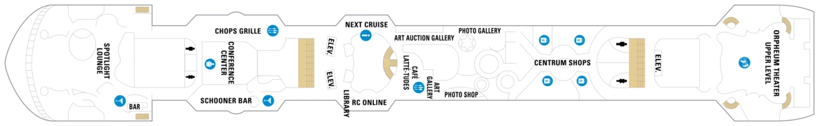 RCI Enchantment Of The Seas Deck Plan 6