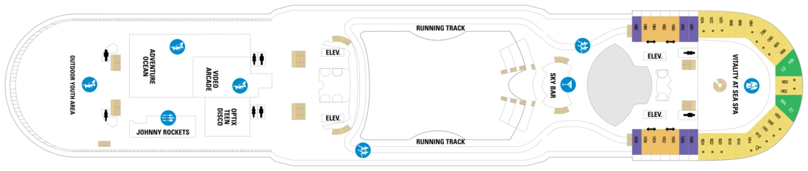 RCI Explorer Of The Seas Deck Plan 12