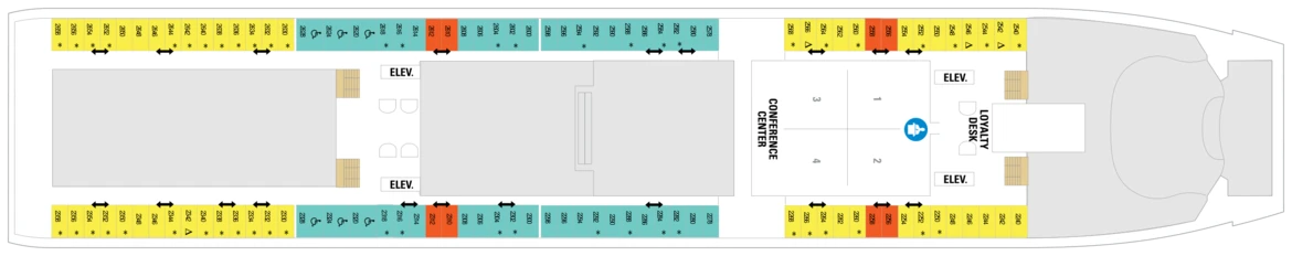 RCI Explorer Of The Seas Deck Plan 2