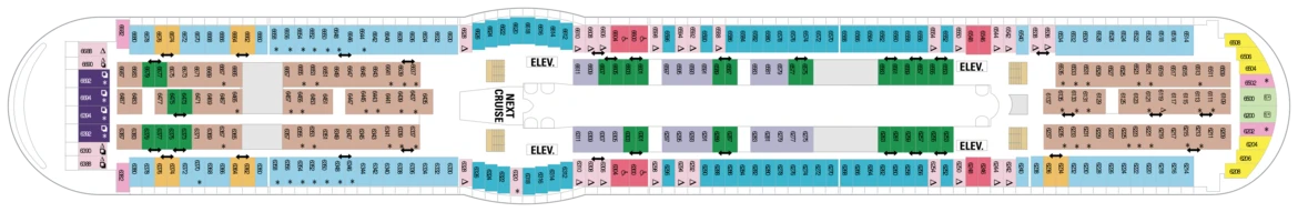 RCI Explorer Of The Seas Deck Plan 6