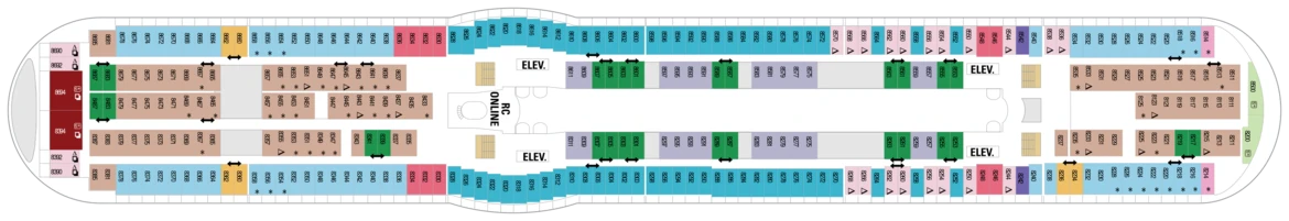 RCI Explorer Of The Seas Deck Plan 8