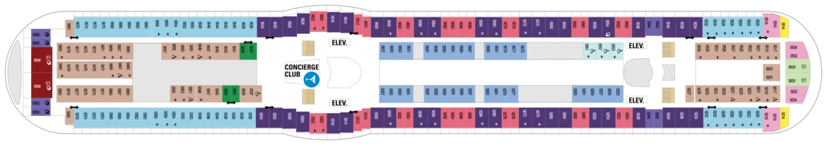 RCI Explorer Of The Seas Deck Plan 9