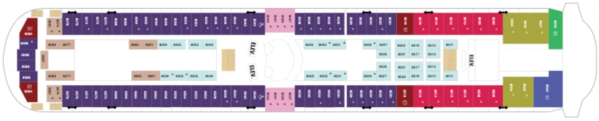 RCI Grandeur Of The Seas Deck Plan 8