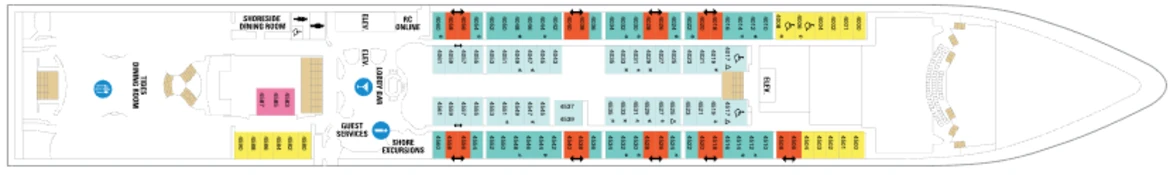 RCI Jewel Of The Seas Deck Plan 4