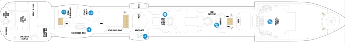 RCI Jewel Of The Seas Deck Plan 6