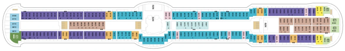 RCI Jewel Of The Seas Deck Plan 8