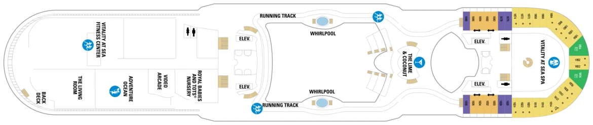 RCI Navigator Of The Seas Deck Plan 12