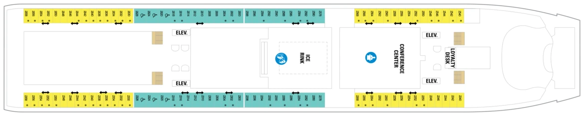 RCI Navigator Of The Seas Deck Plan 2