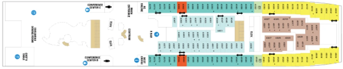 RCI Rhapsody Of The Seas Deck 4