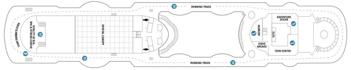 Royal Caribbean International Rhapsody Of The Seas Deck 10