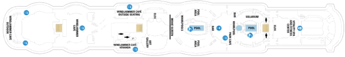 RCI Serenade Of The Seas Deck Plan 11