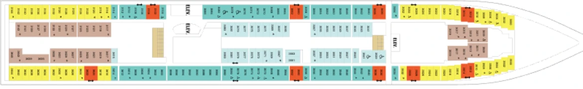 RCI Serenade Of The Seas Deck Plan 3