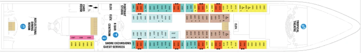 RCI Serenade Of The Seas Deck Plan 4