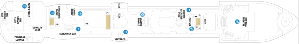 RCI Serenade Of The Seas Deck Plan 6