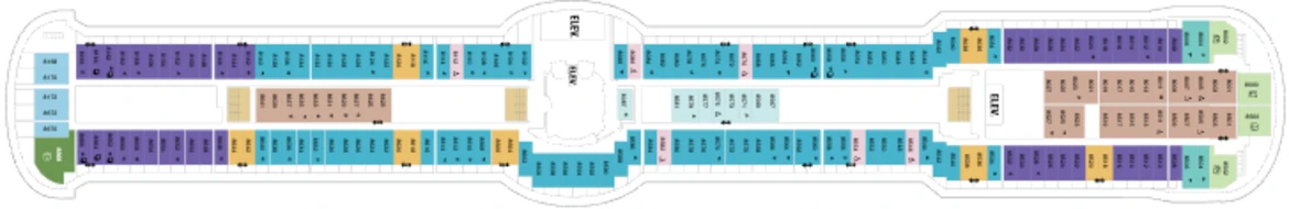 RCI Serenade Of The Seas Deck Plan 7