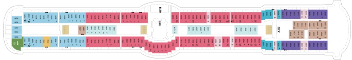 RCI Serenade Of The Seas Deck Plan 8