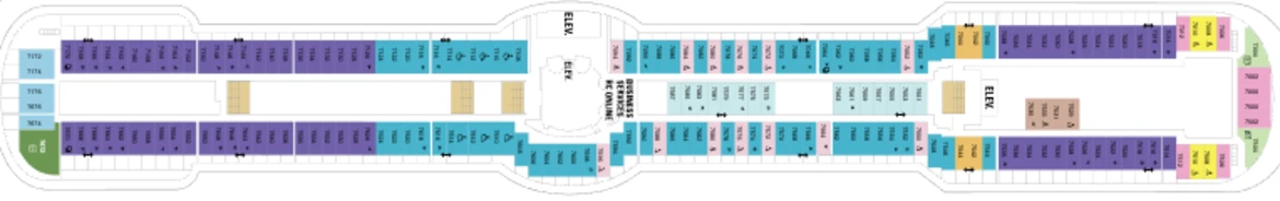 RCI Serenade Of The Seas Deck Plan 9