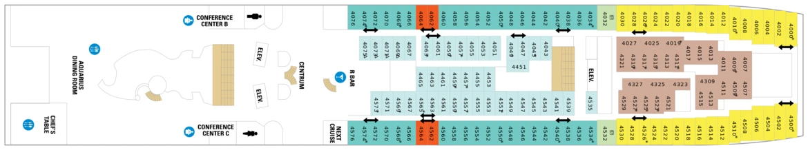 RCI Vision Of The Seas Deck Plan 4